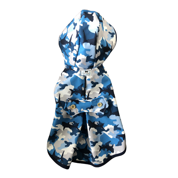 Shark Attack Raincoat - Water Resistant - Ruff Stitched