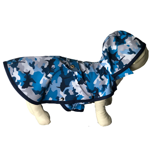 Shark Attack Raincoat - Water Resistant - Ruff Stitched