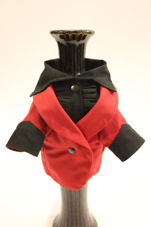 The Red Ruxedo - Black Shirt - Ruff Stitched