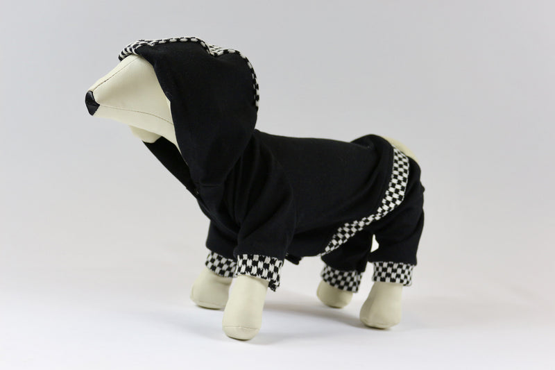 DOGAwear - Black Checker - Ruff Stitched