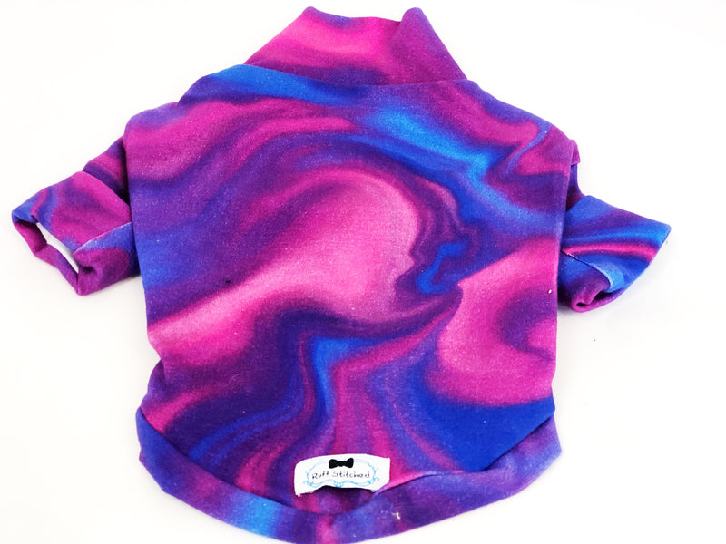 T-Shirt - Purple Haze Tie Dye - Ruff Stitched