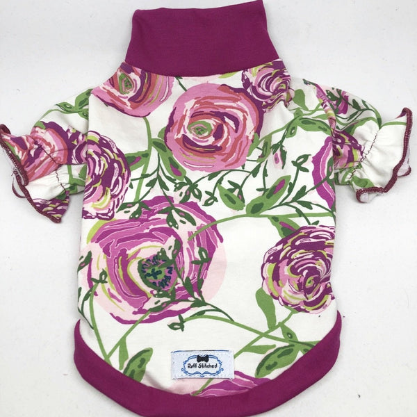 Victorian Floral T-Shirt - Joie de Vivre - Ruff Stitched