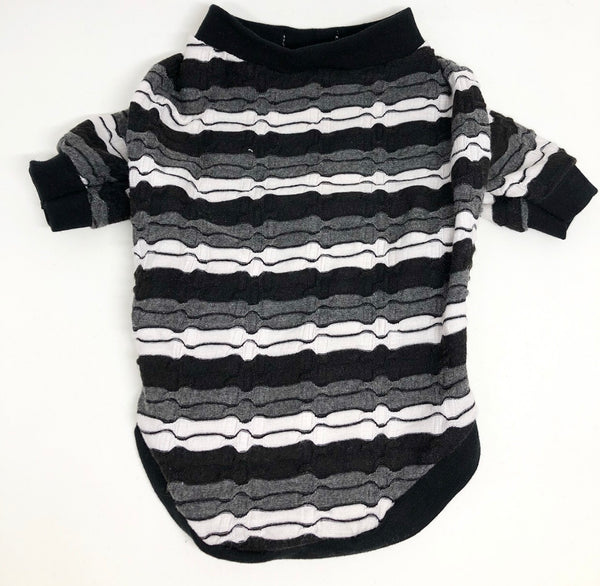T-Shirt - Crooked Stripes - Ruff Stitched