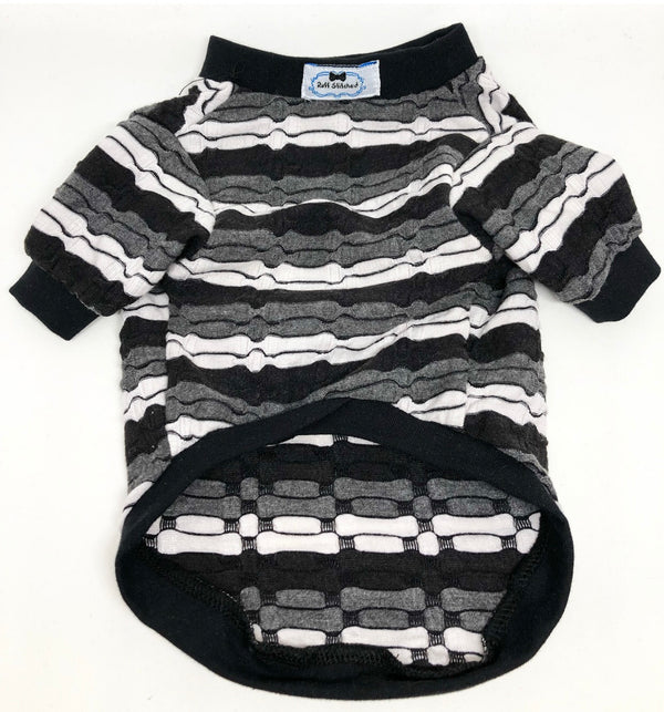 T-Shirt - Crooked Stripes - Ruff Stitched