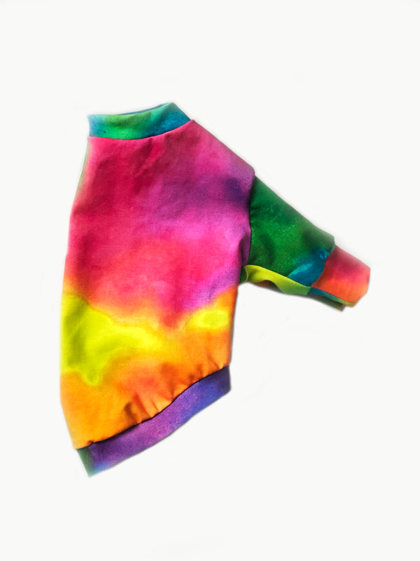 T-Shirt - Rainbow Tie Dye - Ruff Stitched